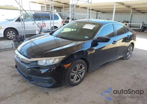 2017 Honda Civic Lx from USA, damaged, VIN 19XFC2F55HE007853